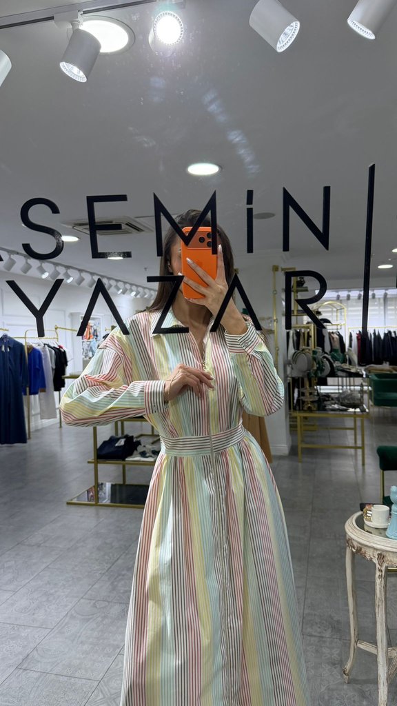 ÇOK RENKLİ EXQUİSE FANYA ELBİSE